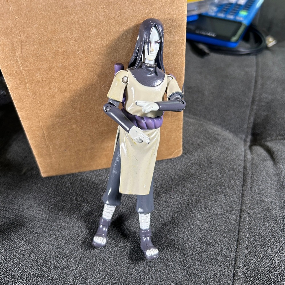 Naruto Orochimaru Action Figure 2002 Mattel Shonen Jump Anime Manga